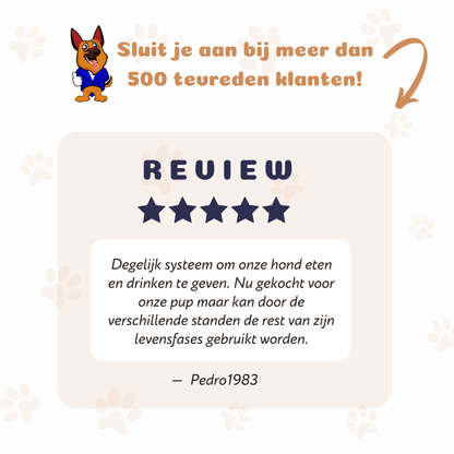 Pet Perfect Verstelbare Voerbak