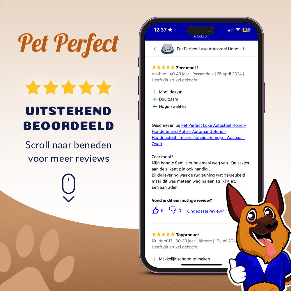 Pet Perfect Luxe Autostoel