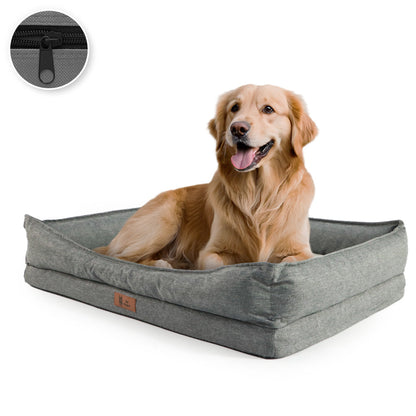 hondenbed voor gewrichten met golden retriever