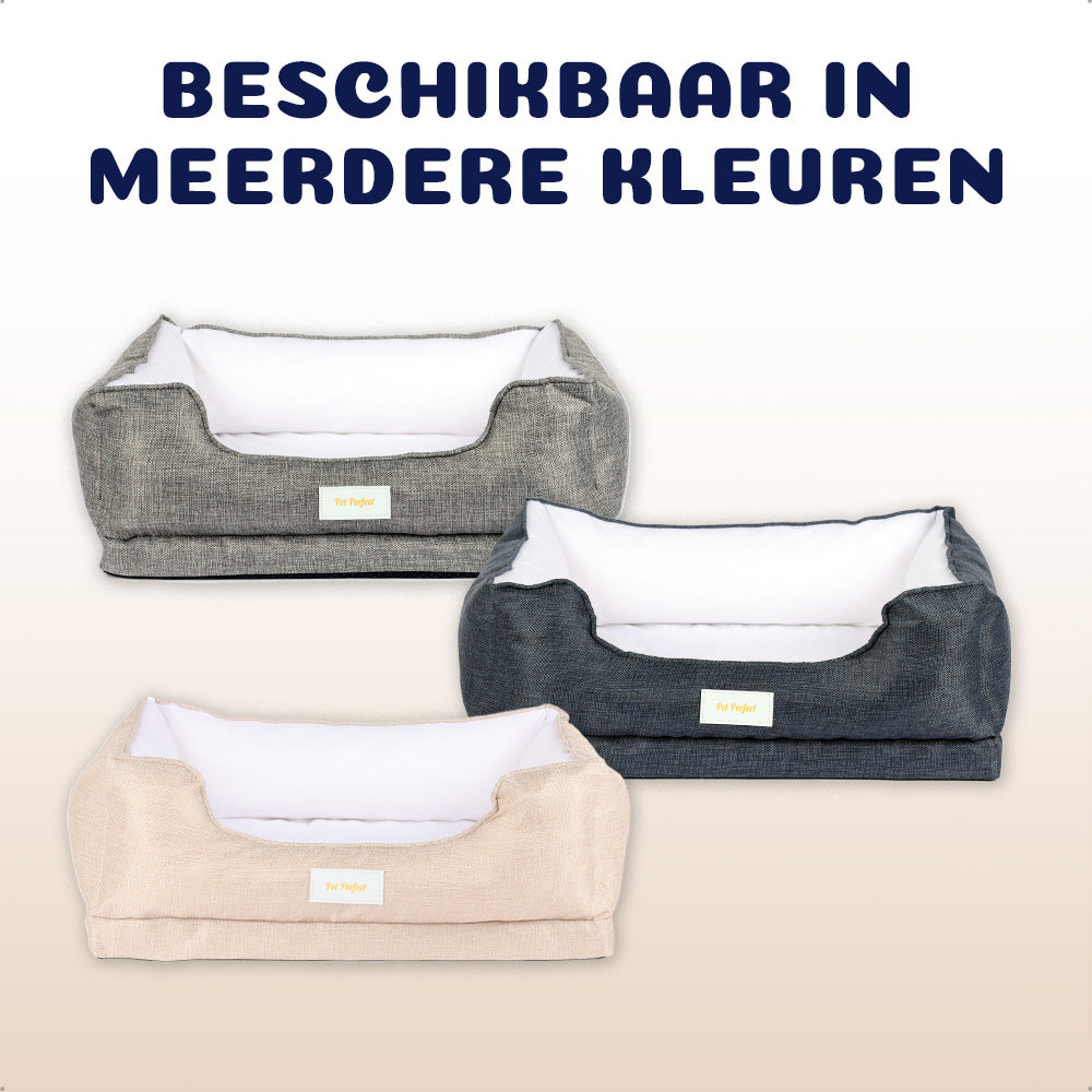 verschillende kleuren orthopedisch hondenkussen